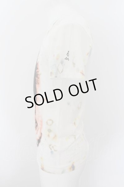 画像2: maxsix / フロッグLIPプリントTシャツ S アイボリー O-24-10-10-008-ma-ts-YM-ZT057 (2)