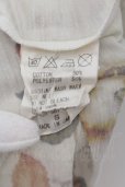 画像4: 【WINTERセール】maxsix / スカルフラワープリントTシャツ S アイボリー O-24-10-10-009-ma-ts-YM-ZT057 (4)