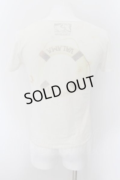 画像3: maxsix / スカルプリントTシャツ S アイボリー O-24-10-10-010-ma-ts-YM-OS (3)