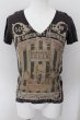 画像1: SHARE SPIRIT / スカルファミリーTシャツ S ダークブラウン O-24-10-10-013-SH-ts-YM-OS (1)