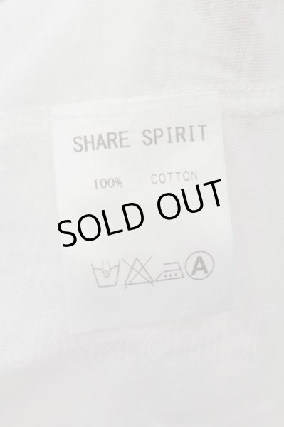 画像4: SHARE SPIRIT / サーカススカルTシャツ S ホワイト O-24-10-10-014-SH-ts-YM-ZT289 (4)