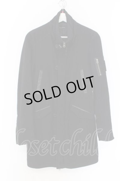 画像1: CIVARIZE / ハイネック中綿コート 44 ブラック O-24-10-11-001-CI-ou-IG-ZT271 (1)