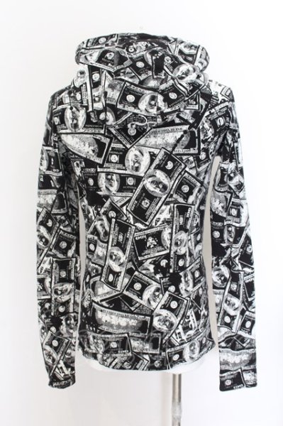 画像2: CIVARIZE / MiA(MEJIBRAY)コラボパーカー 44 ブラック O-24-10-11-033-CI-to-YM-ZS (2)