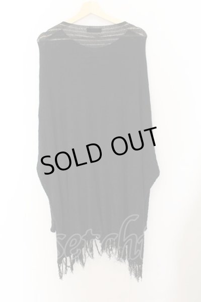 画像3: CIVARIZE / Extend フリンジドルマンニットソー F ブラック O-24-10-11-036-CI-to-YM-ZY (3)