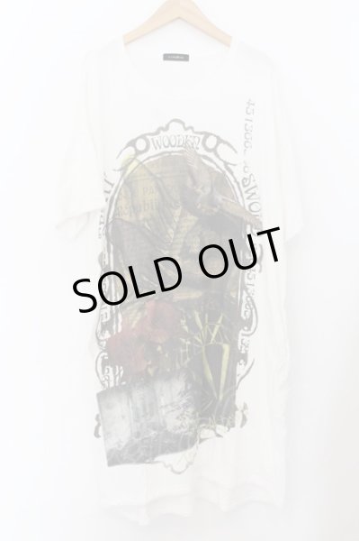画像1: CIVARIZE / Statue スーパービッグTシャツ F ホワイト O-24-10-11-039-CI-to-YM-ZT190 (1)