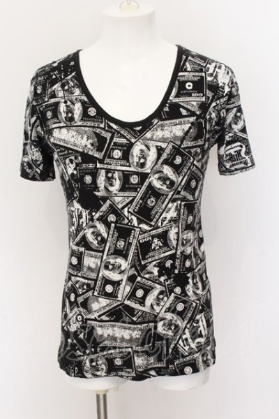 画像1: 【WINTERセール】CIVARIZE / MiA(MEJIBRAY)コラボTシャツ 46 ブラック O-24-10-11-040-CI-ts-YM-ZT369