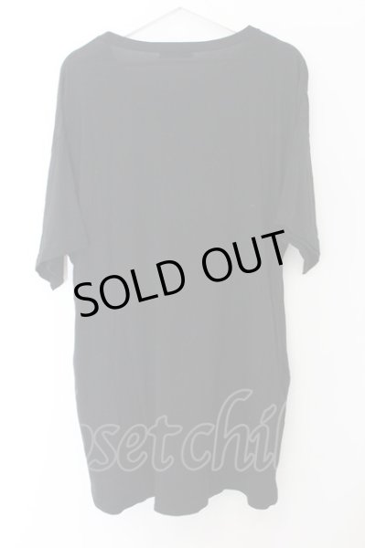 画像2: CIVARIZE / ヴィンテージプリントビッグTシャツ F ブラック O-24-10-11-049-CI-ts-YM-OS (2)