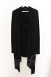 画像1: CIVARIZE / Unite ドレープカットソー 44 ブラック O-24-10-11-050-CI-to-YM-ZY (1)