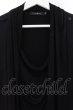 画像2: CIVARIZE / Unite ドレープカットソー 44 ブラック O-24-10-11-050-CI-to-YM-ZY (2)