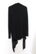 画像3: CIVARIZE / Unite ドレープカットソー 44 ブラック O-24-10-11-050-CI-to-YM-ZY (3)