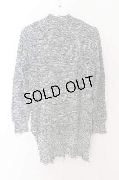 画像3: FUGA / IRONY ブロークンニットプルオーバー 44 グレー O-24-10-11-060-FU-to-YM-OS (3)