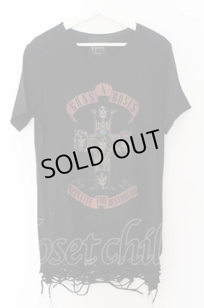 画像1: FAGASSENT / GUNS N ROSES N/S　Tシャツ 2 ブラック O-24-10-11-062-FA-ts-YM-OS (1)