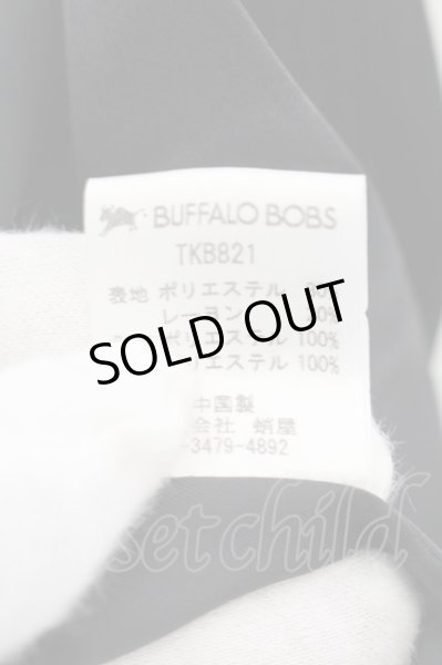 画像3: BUFFALO BOBS / レイヤードラペルジレベスト 2 ブラック O-24-10-11-007-BU-to-YM-ZT272 (3)