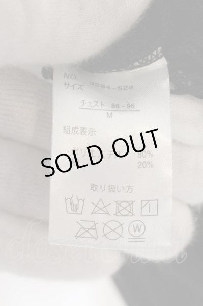 画像3: BERNINGS-SHO / シャーリングタンクトップ+メッシュトップス M ブラック O-24-10-11-063-BE-to-YM-OS (3)