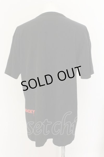 画像3: CIVARIZE / オリジナルチャッキーTシャツ F ブラック O-24-10-11-064-CI-ts-YM-ZT1016A (3)