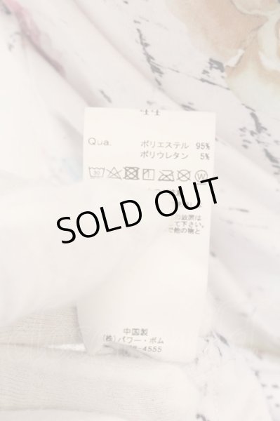 画像3: CIVARIZE / フラワースカル総柄UネックTシャツ 44 ホワイト O-24-10-11-065-CI-ts-YM-ZT369 (3)