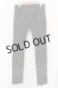 CIVARIZE / KeepストレッチZIPスキニーデニムパンツ 42 ブラック O-24-10-11-067-CI-pa-YM-OS