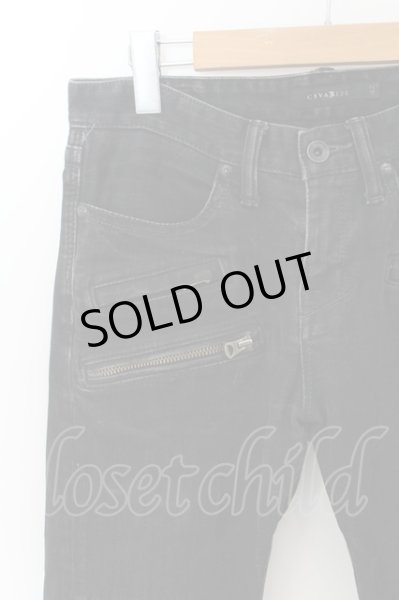 画像2: CIVARIZE / KeepストレッチZIPスキニーデニムパンツ 42 ブラック O-24-10-11-067-CI-pa-YM-OS (2)