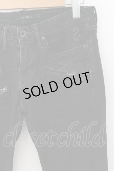 画像3: CIVARIZE / KeepストレッチZIPスキニーデニムパンツ 42 ブラック O-24-10-11-067-CI-pa-YM-OS (3)