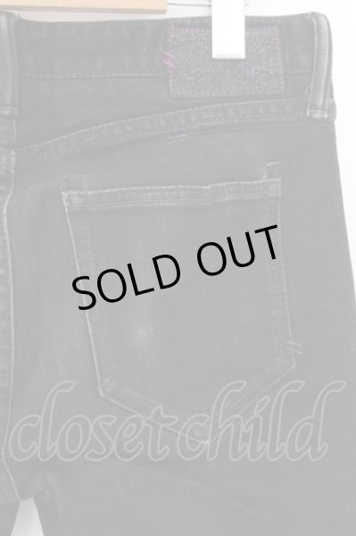 画像6: CIVARIZE / KeepストレッチZIPスキニーデニムパンツ 42 ブラック O-24-10-11-067-CI-pa-YM-OS (6)