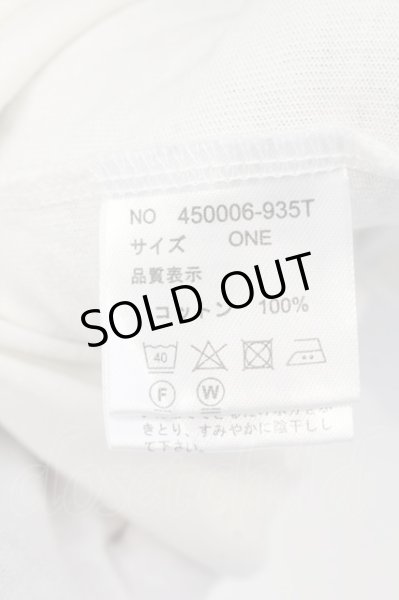 画像4: NO ID. BLACK / クラッシュレイヤードBIG　Tシャツ ONE ブラックｘホワイト O-24-10-11-078-NO-to-YM-OS (4)