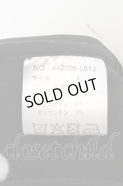 画像3: NO ID. BLACK / Pストレッチナポレオンショートジャケット 1 ブラック O-24-10-11-087-NO-ja-YM-OS (3)