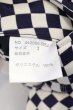 画像4: NO ID. BLACK / フラッグチェックノッチドラペルテーラードジャケット 2 ホワイトxネイビー O-24-10-11-093-NO-ja-YM-ZT180 (4)