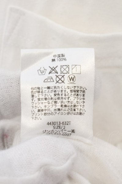 画像3: NO ID. BLACK / BLACK VISION ファイヤーペキBIG Tシャツ 2 ホワイト O-24-10-11-094-NO-ts-YM-ZT180 (3)