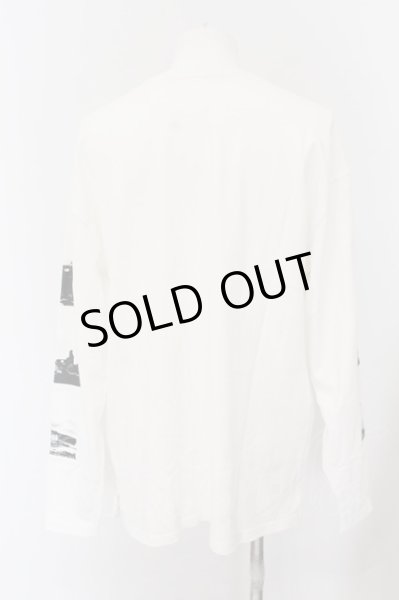 画像3: NO ID. BLACK / LandscapeプリントBIGプルオーバーカットソー ONE ホワイト O-24-10-11-095-NO-ts-YM-ZT180 (3)