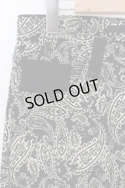 画像2: NO ID. / ペイズリーストレッチチェンジングパンツ 2 ブラック O-24-10-11-104-NO-pa-YM-ZT271 (2)