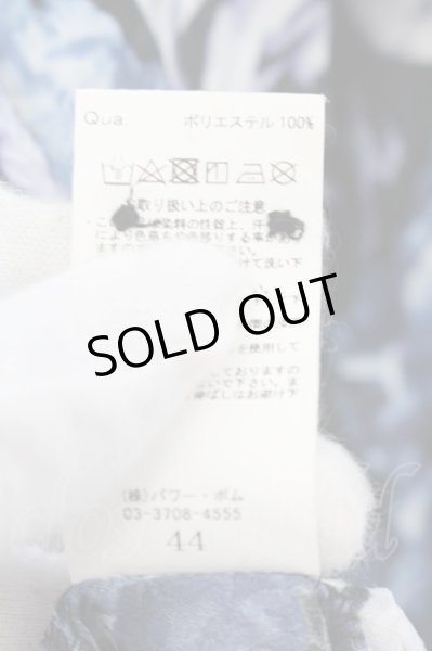 画像3: CIVARIZE / ローズジャガードロングシャツ 44 ブラックｘブルー O-24-10-11-014-CI-sh-YM-ZT400 (3)