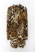画像1: CIVARIZE / Addicted スムースロングシャツ 44 レオパード O-24-10-11-016-CI-sh-YM-ZY (1)