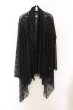画像1: CIVARIZE / Proof総レーストッパーカーディガン 44 ブラック O-24-10-11-021-CI-to-YM-ZT207 (1)