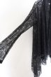 画像2: CIVARIZE / Proof総レーストッパーカーディガン 44 ブラック O-24-10-11-021-CI-to-YM-ZT207 (2)