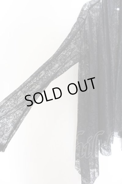 画像2: CIVARIZE / Proof総レーストッパーカーディガン 44 ブラック O-24-10-11-021-CI-to-YM-ZT207 (2)