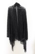 画像3: CIVARIZE / Proof総レーストッパーカーディガン 44 ブラック O-24-10-11-021-CI-to-YM-ZT207 (3)