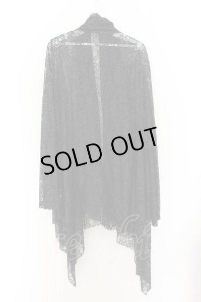 画像3: CIVARIZE / Proof総レーストッパーカーディガン 44 ブラック O-24-10-11-021-CI-to-YM-ZT207 (3)