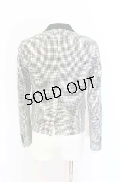 画像3: CIVARIZE / Bishop切り替えパイピングTRストレッチテーラードジャケット 44 ブラックｘホワイト O-24-10-11-026-CI-ja-YM-ZT398 (3)