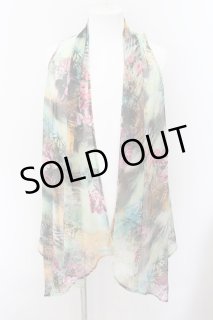 CIVARIZE PIKOコラボレーションスモークプリントシフォンカーディガン CIVARIZE / PIKOコラボスモークプリントシフォンカーディガン F