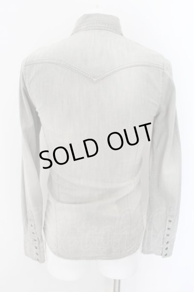 画像2: CIVARIZE / シャドウブリーチヴィンテージデニムシャツ 44 グレー O-24-10-17-042-CI-sh-YM-ZT291 (2)