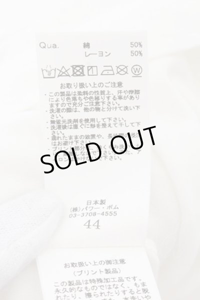 画像3: CIVARIZE / Pale スカル変形アシンメトリーTシャツ 44 ホワイト O-24-10-17-046-CI-ts-YM-ZT276 (3)