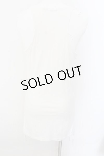 画像2: CIVARIZE / サイド脇ギャザーレイヤータンクトップ 44 ホワイト O-24-10-17-049-CI-to-YM-ZT276 (2)