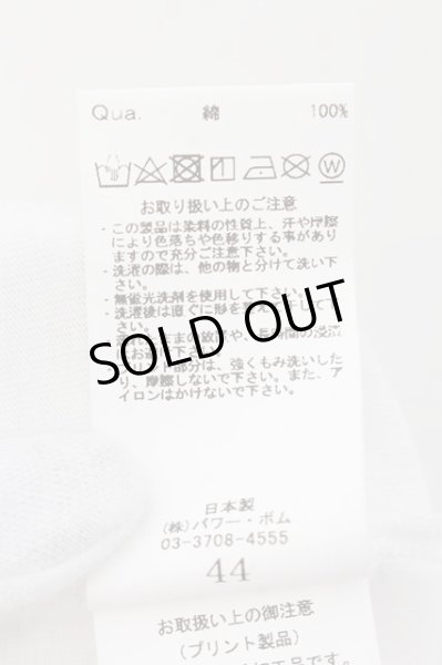 画像3: CIVARIZE / Hatred スネークVネックTシャツ 44 ホワイト O-24-10-17-053-CI-ts-YM-ZT218 (3)