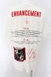 画像2: BLACK MORAL / Live Tour18 CRACKED DISC Tシャツ F ホワイト O-24-10-17-057-BL-ts-YM-ZT276 (2)