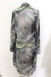 画像2: CIVARIZE / Lean フェザープリントシフォンロングカーディガン 46 グリーンｘグレー O-24-10-17-007-CI-to-YM-ZT218 (2)