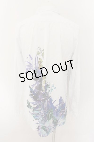 画像2: CIVARIZE / Mythologyマルチカラーフラワープリントシャツ 46 ホワイト O-24-10-17-069-CI-sh-YM-ZT276 (2)