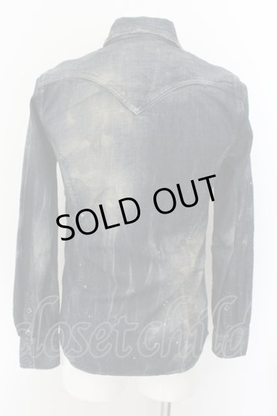 画像2: CIVARIZE / Rumple ヴィンテージデニムシャツ 46 インディゴ O-24-10-17-008-CI-sh-YM-ZY (2)