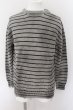 画像1: PROPA9ANDA / EGO TRIPPING コラボ SHOTGUN GRUNGE KNIT ニットソー 46 グレー O-24-10-17-075-PR-to-YM-ZT291 (1)