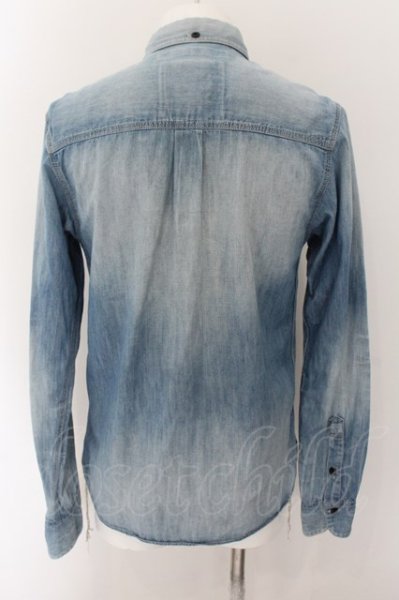 画像2: EGO TRIPPING / SOUVENIR DENIM SHIRTS 46 インディゴ O-24-10-17-078-EG-sh-YM-ZT314 (2)