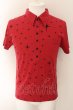 画像1: SMACK ENGINEER / Ster polo shirt ポロシャツ M レッド O-24-10-17-081-SM-sh-YM-ZT314 (1)